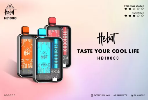 hebat 10000 puffs 拋棄式電子煙