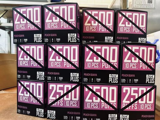 hebat 2500 puffs拋棄式電子煙