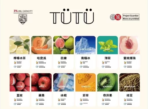 tutu霧化彈